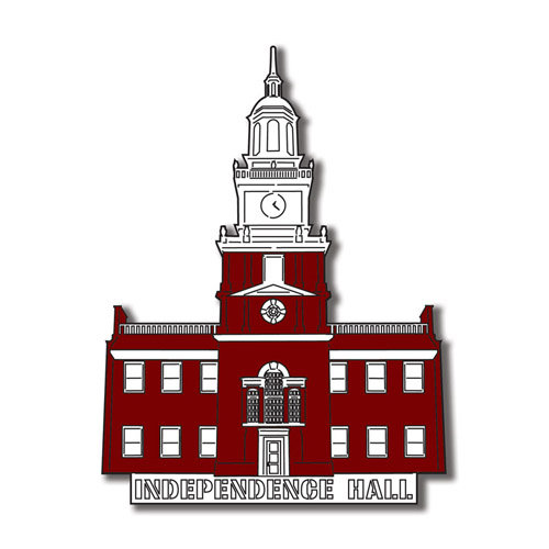Scrapbook Customs - United States Collection - Pennsylvania - Laser Cut - Independence Hall
