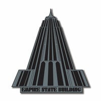 Scrapbook Customs - United States Collection - New York - Laser Cut - Empire State Building