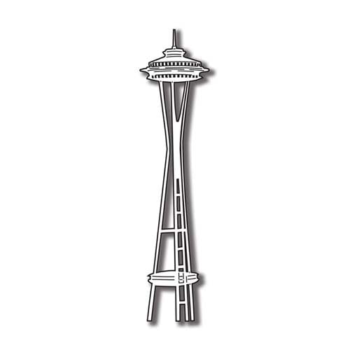 Scrapbook Customs - United States Collection - Laser Cuts - Space Needle