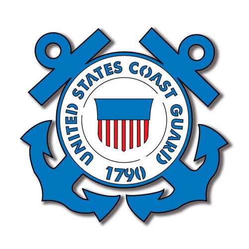 Scrapbook Customs - Military Collection - Laser Cut - Coast Guard Emblem