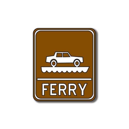 Scrapbook Customs - Sports Collection - Laser Cut - Ferry Sign