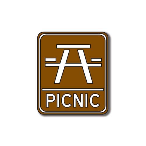Scrapbook Customs - Sports Collection - Laser Cut - Picnic Sign