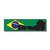 Scrapbook Customs - World Collection - Brazil - Laser Cut - Travel Topper