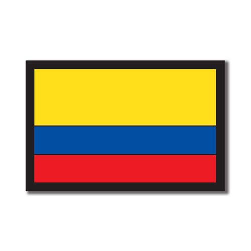 Scrapbook Customs - World Collection - Colombia - Laser Cut - Flag