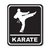 Scrapbook Customs - Sports Collection - Laser Cut - Karate Sign
