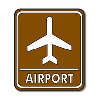 Scrapbook Customs - Sports Collection - Laser Cut - Airport Sign