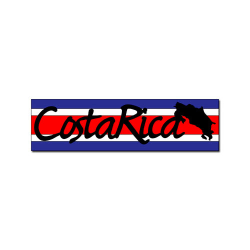 Scrapbook Customs - World Collection - Costa Rica - Laser Cut - Travel Topper