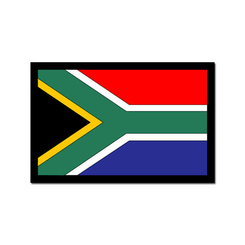 Scrapbook Customs - World Collection - South Africa - Laser Cut - Flag