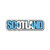 Scrapbook Customs - Travel Photo Journaling - Flag Word - Laser Cut - Scotland