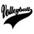Scrapbook Customs - Sports Collection - Laser Cut - Sports Tails - Volleyball
