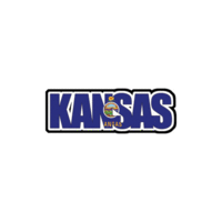 Scrapbook Customs - Flag Word - Laser Cut - Kansas