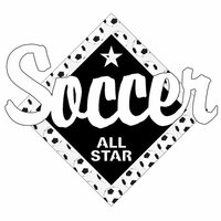 Scrapbook Customs - Soccer Life Collection - Laser Cut - Soccer All Star