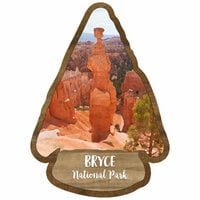 Scrapbook Customs - United States National Parks Collection - Laser Cuts - Watercolor - Bryce Canyon National Park