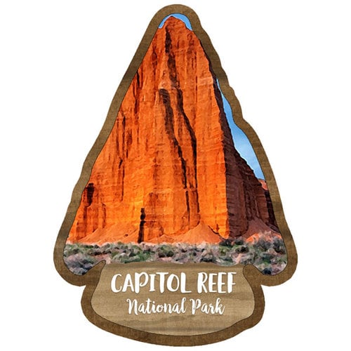 Scrapbook Customs - United States National Parks Collection - Laser Cuts - Watercolor - Capitol Reef National Park