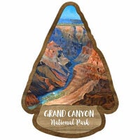 Scrapbook Customs - United States National Parks Collection - Laser Cuts - Watercolor - Grand Canyon National Park