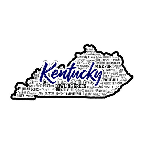 Scrapbook Customs - State Sights Collection - Laser Cut - Kentucky