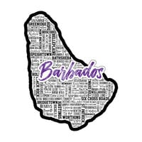 Scrapbook Customs - Laser Cuts - Barbados Island Sights