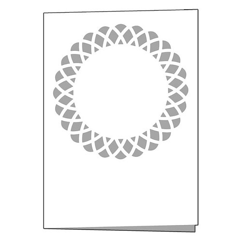Scrapbook Customs - Card - Diamond Wreath