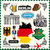 Scrapbook Customs - 12 x 12 Cardstock Stickers - Germany Sightseeing