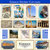 Scrapbook Customs - 12 x 12 Sticker Cut Outs - Greece Sightseeing