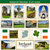 Scrapbook Customs - 12 x 12 Sticker Cut Outs - Ireland Sightseeing