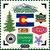 Scrapbook Customs - State Sightseeing Collection - 12 x 12 Cardstock Stickers - Colorado