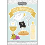 Scrapbook Customs - Cardstock Stickers - Holy Communion