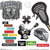 Scrapbook Customs - Sports Collection - 12 x 12 Sticker Cut Outs - Lacrosse Elements