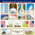 Scrapbook Customs - State Sightseeing Collection - 12 x 12 Sticker Cut Outs - Washington DC