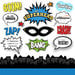 Scrapbook Customs - Superhero Collection - Cardstock Stickers