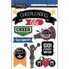 Scrapbook Customs - Cheer Life Collection - Doo Dads - Stickers