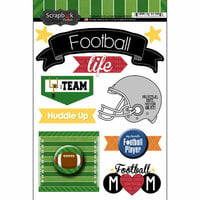 Scrapbook Customs - Football Life Collection - Doo Dads - Stickers