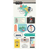 Scrapbook Customs - Travel Adventure Collection - Cardstock Stickers - Rio de Janeiro Memories