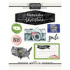 Scrapbook Customs - Cardstock Stickers - Nebraska Watercolor