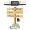 Scrapbook Customs - Cardstock Stickers - Mini Craft - Utah Wood Sign