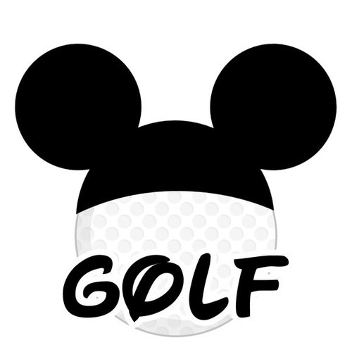 Scrapbook Customs - Cardstock Stickers - Golf - Magic Ears - Boy