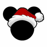 Scrapbook Customs - Magical Collection - Cardstock Stickers - Christmas Santa Magic Ears