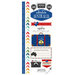Scrapbook Customs - Adventure Collection - Cardstock Stickers - Australia
