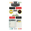 Scrapbook Customs - Adventure Collection - Cardstock Stickers - Berlin City