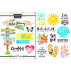 Scrapbook Customs - World Collection - Belize - Cardstock Stickers - Getaway