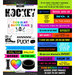 Scrapbook Customs - Neon Sports Collection - Cardstock Stickers - Hockey