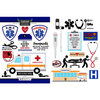 Scrapbook Customs - Occupations Collection - Cardstock Stickers - Paramedic and EMT