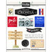 Scrapbook Customs - Cardstock Stickers - Croatia Watercolor
