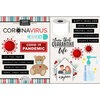 Scrapbook Customs - Covid-19 Collection - Cardstock Stickers