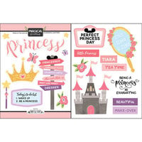 Scrapbook Customs - Magical Collection - Cardstock Stickers - Magical Princess