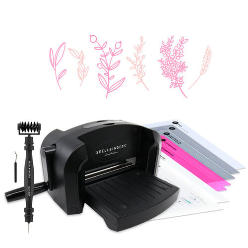 Spellbinders Platinum Die Cutting and Embossing Machine (6 Inch Platform +  Universal Plate System)