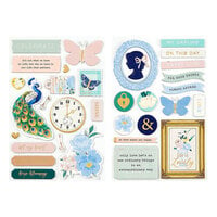 Spellbinders - Rosie's Studio - Belleview Collection - Chipboard Embellishments