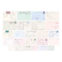 Spellbinders - Rosie's Studio - Belleview Collection - Postcards Embellishments