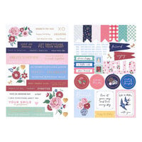 Spellbinders - Rosie's Studio - Bayfair Collection - Cardstock Sticker Pack