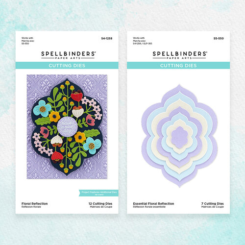 Spellbinders - Floral Reflection Collection - Bundle